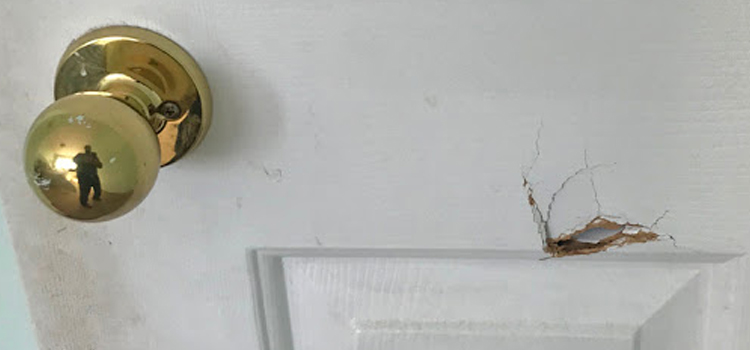 interior door hole repair Oxnard